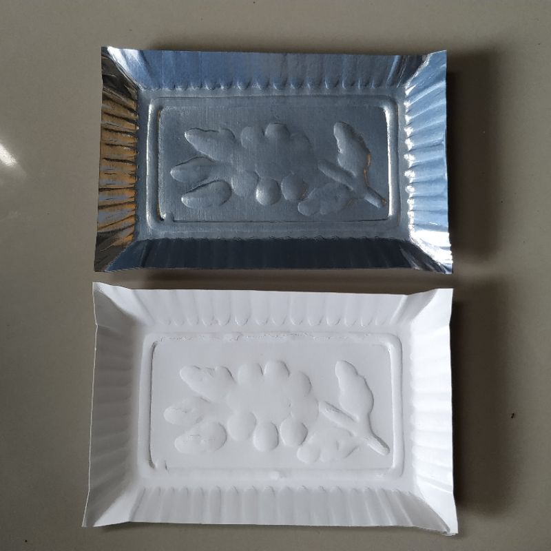 PIRING KUE KERTAS/ SAMIR KERTAS PERSEGI PANJANG