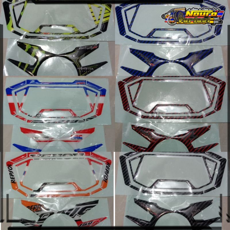 COD STIKER EMBLEM TIMBUL HONDA SONIC 150R STICKER SONIC 150 mantap
