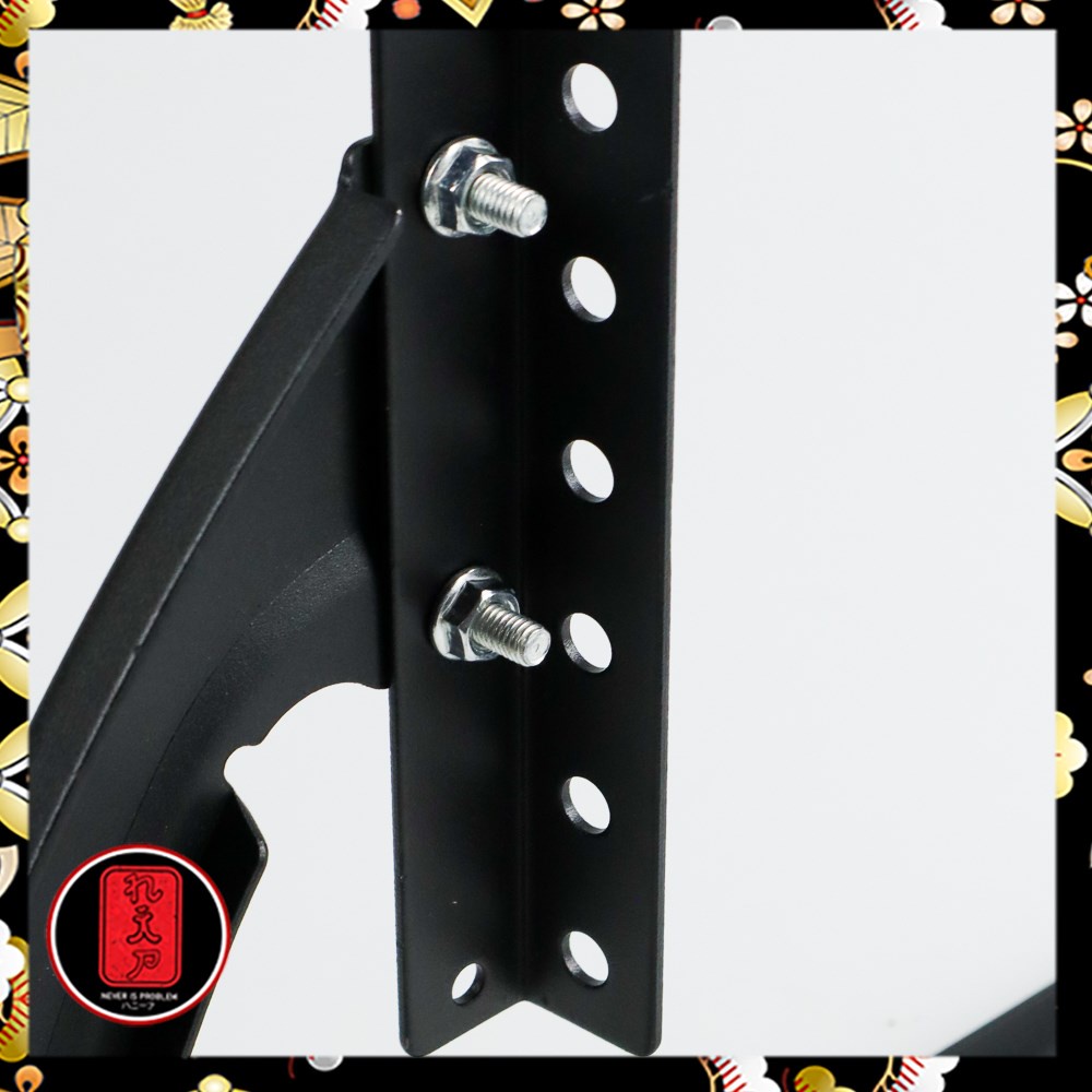 Taffware TV Bracket Stand 1.5mm Thick 800 x 400 Pitch for 36-75 Inch TV - DZ-065 - Black