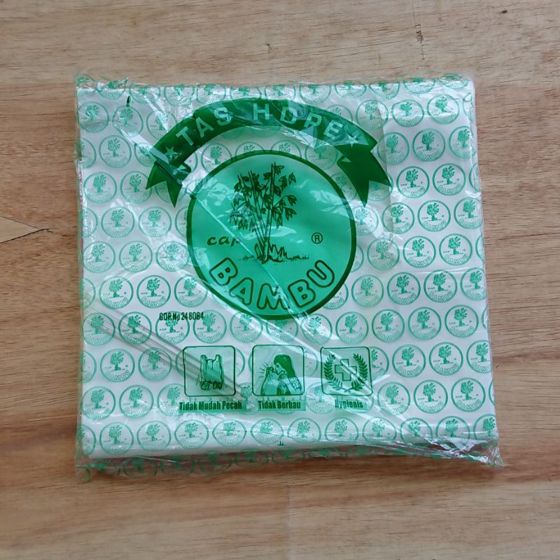 Tas Kresek Plastik Kantong kresek hajatan Merk Bambu