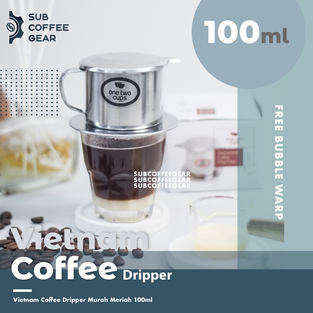 Jual VIETNAM DRIP KOPI VIETNAM DRIPPER METAL DRIPPER STAINLESS STEEL