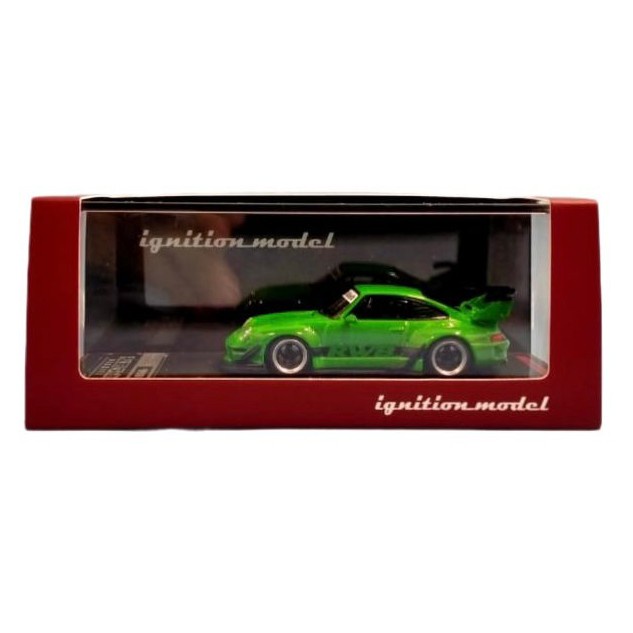 Ignition model porsche rwb green