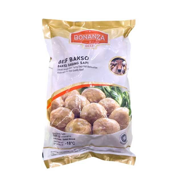 

✿ BISA COD✿ BONANZA BEEF BASO 500G HARUS KURIR INSTANT