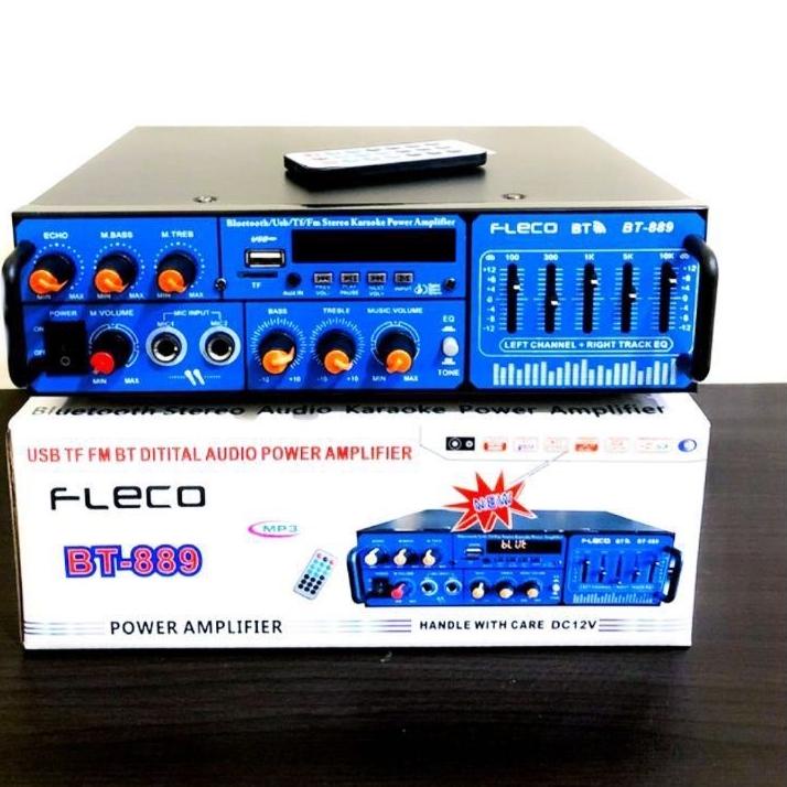 TERBAIK Power Amplifier Fleco BT-329/BT-326/fleco -198B Amplifier Bluetooth BT-326/BT-329/BT-889/fle