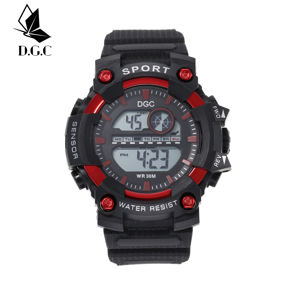 ✅COD Jam Tangan Couple Digital  LED pria Wanita Sports Watch Korean Style Murah M176