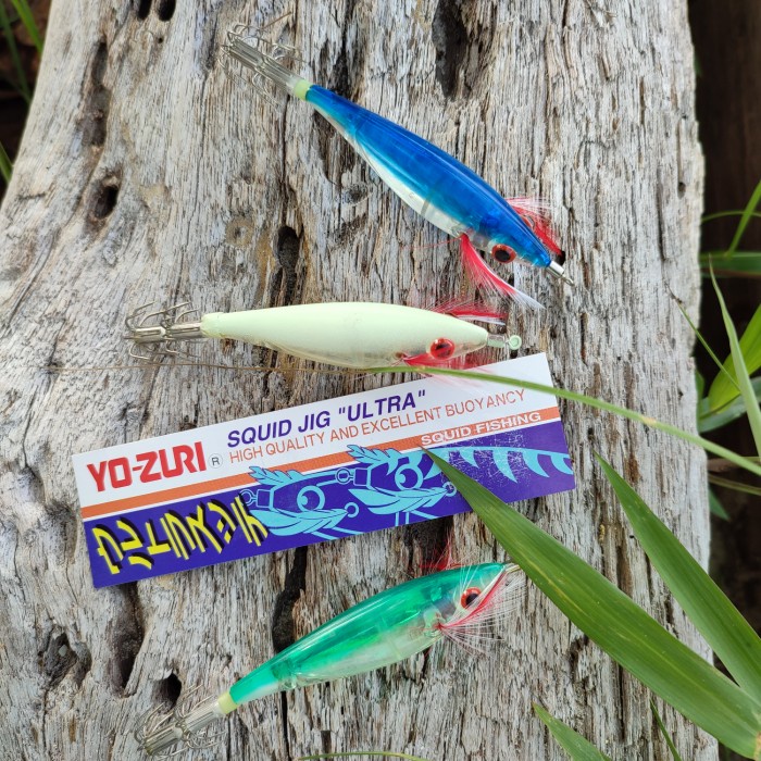 +%+%+%] Yozuri Limited Edition Ultra Aurora ( Plus Jahit Baju ) Umpan Cumi Ori