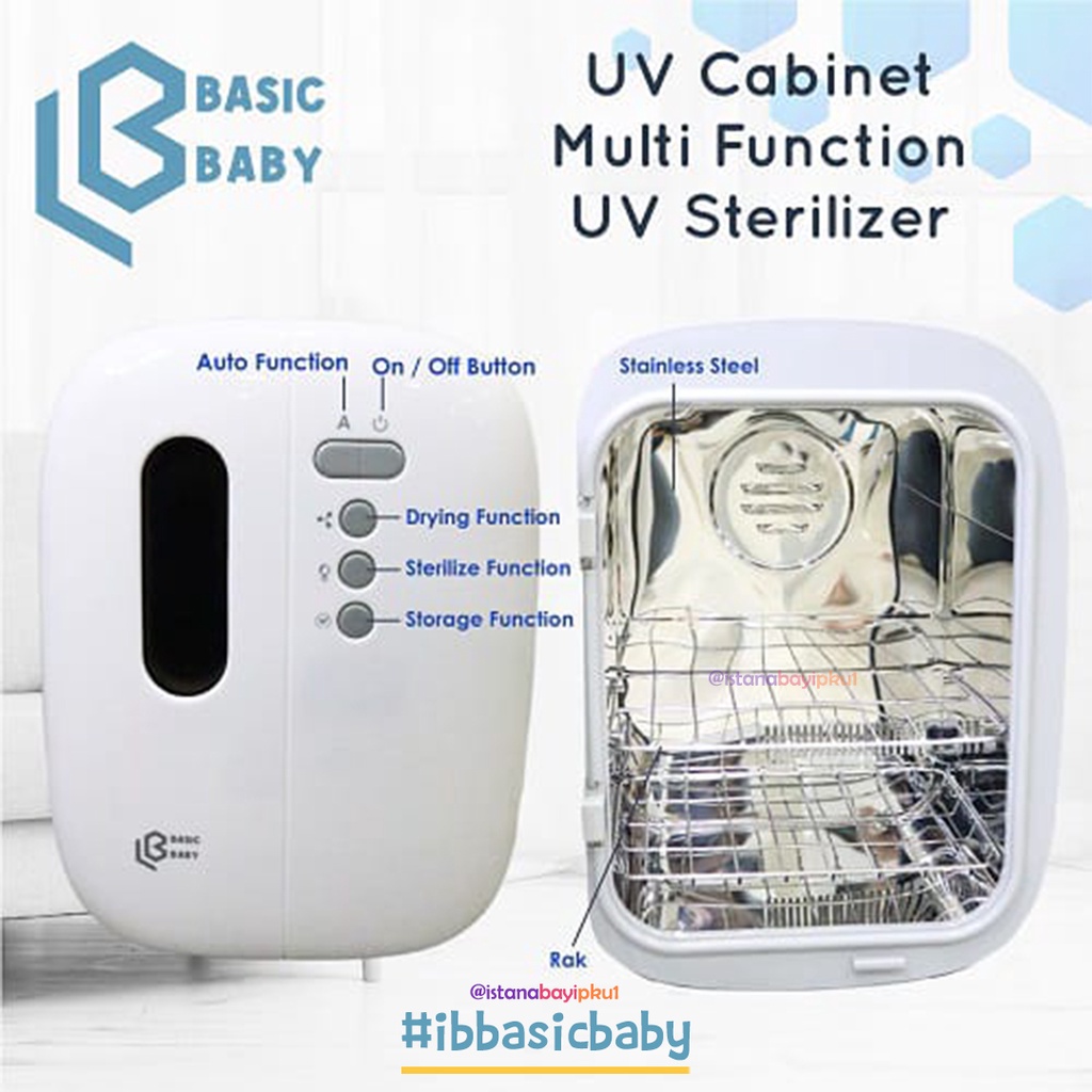 Basic Baby UV Cabinet/ Mesin steril perlangkapan bayi