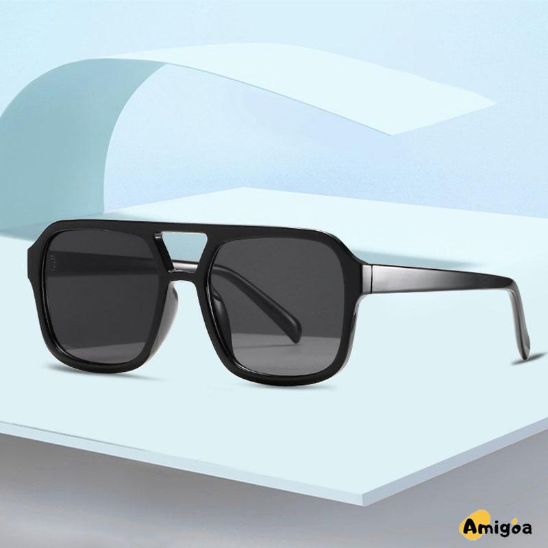 2021 Aviation Glass Retro Classic Frame Large UV Box For Men And Women - AG2