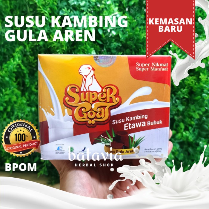 

[new] susu kambing etawa gula aren super goat 100% original