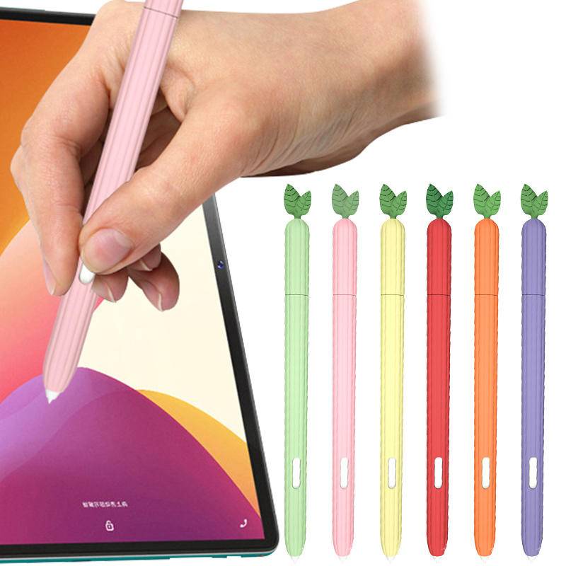 Silikon Case Untuk Samsung Galaxy Tab S7 S6 S6 Lite Spen Pensil Case Tablet Touch Pen Stylus Cover Pelindung Pouch Portable Soft Case