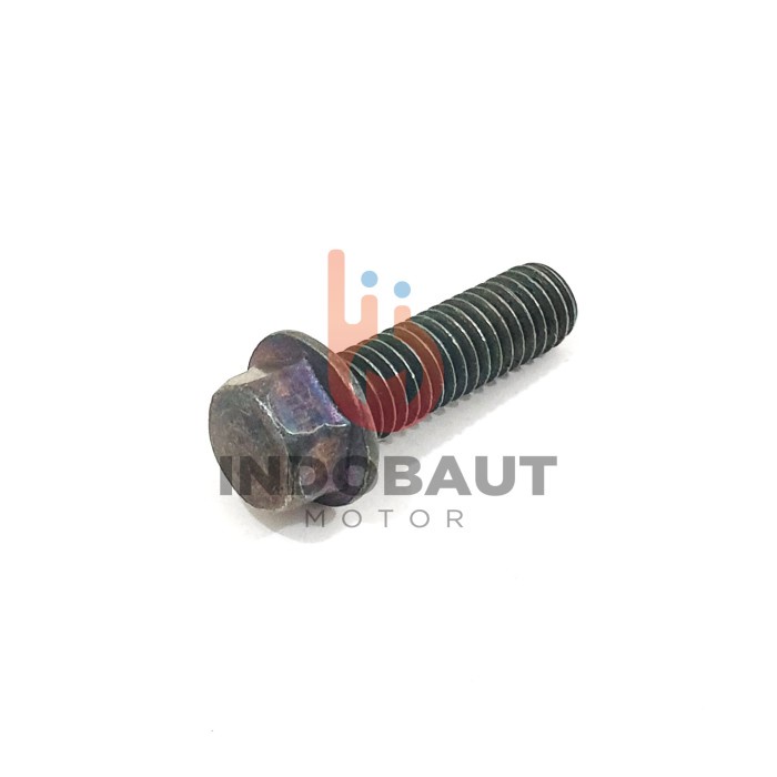 Flange Bolt Baut Blok Mesin 6x20 Kunci 8 Hijau