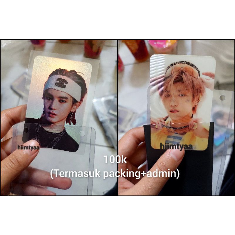 PC holo + lenticular official resonance taeyong photocard nct2020 nct