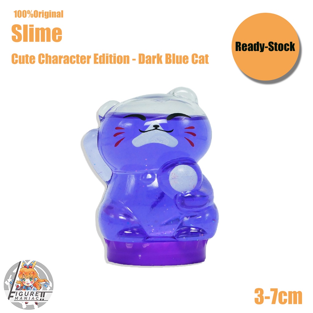 Mainan Anak - Slime MINI CAT Edition Import Premium Slime Lucu Cute Slime Aman Crystal Mud Galaxy Mud