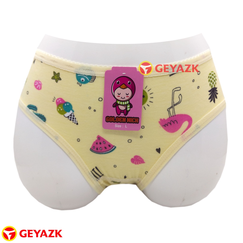 3 Pcs Celana Dalam Anak Perempuan Cd Motif Anak Cewek