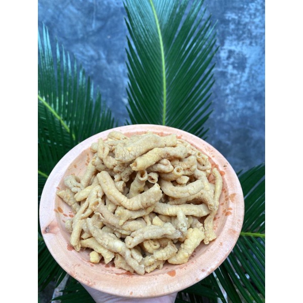 

Kripsus kripik usus original / kripik usus Pedas daun jeruk ukuran 1KG
