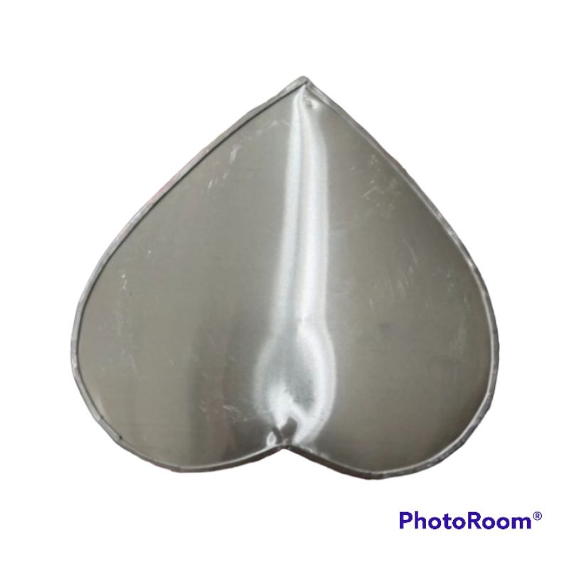 Loyang Hati Ukuran 20 Cm Tinggi 7 cm / Loyang Love Almunium