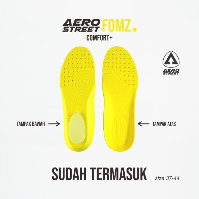 Aerostreet 37-44 Comfy Khaki - Sepatu Slip On Pria Wanita