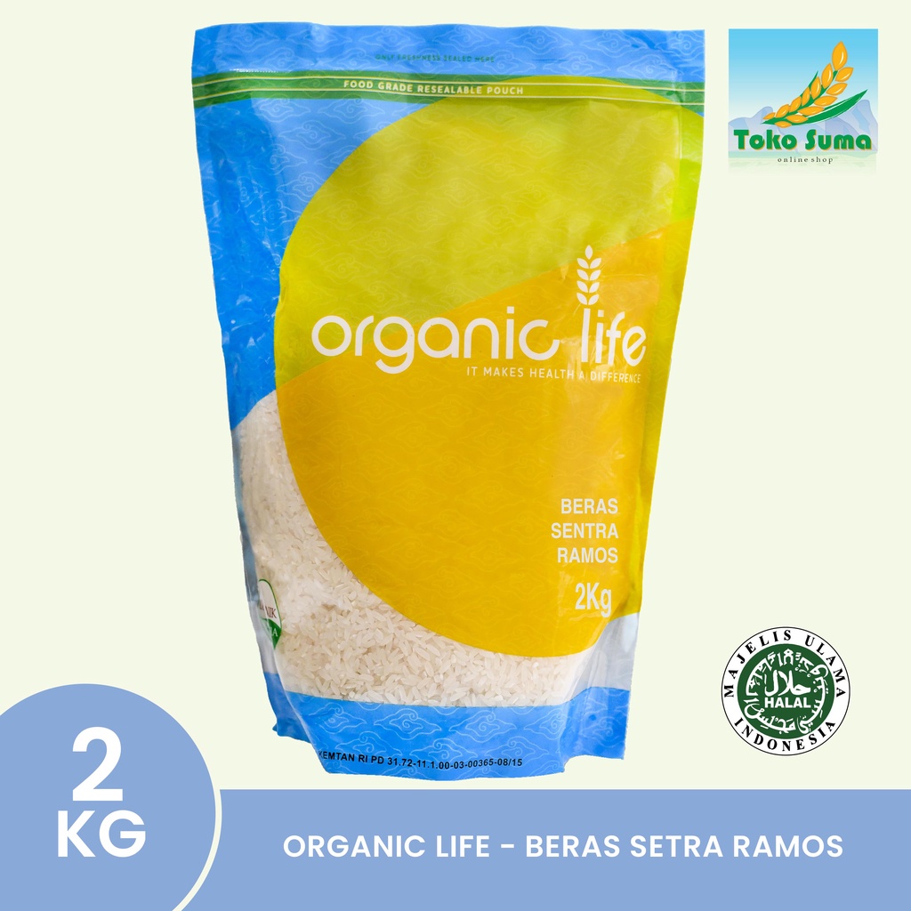 

Organic Life Beras Setra Ramos 2KG