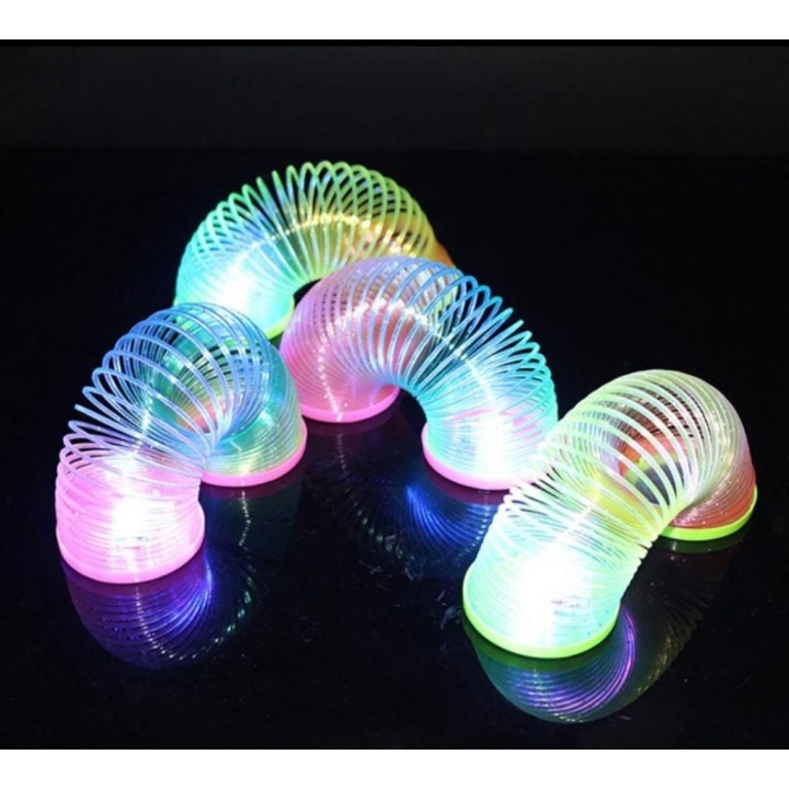 Promo Mainan Anak Lentera Mini Nyala/Mainan Slinky Lantern