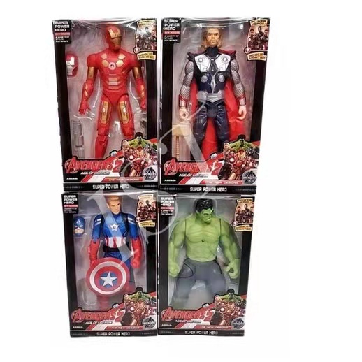 Mainan Anak Action Figure Avengers Jumbo IRONMANN/HULK/THOR/CAPT AMERICA Karakter Figure Avengers