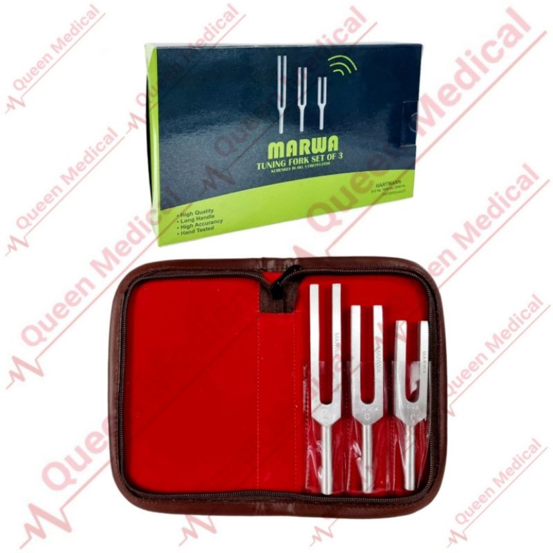 Garpu Tala Set of 3/Tuning Fork/Garputala (512 HZ - 1024 HZ - 2048 HZ)