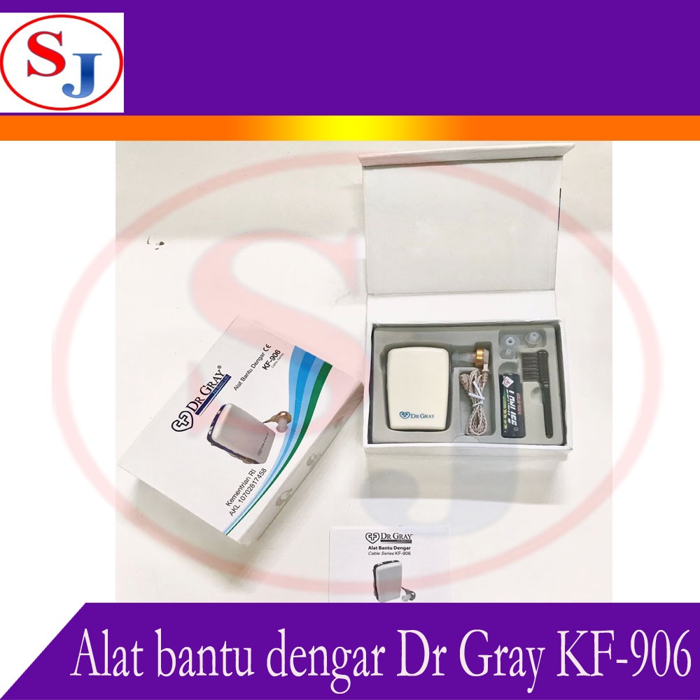 Hearing Aid Dr Gray / Alat dengar kabel Dr Gray KF-906
