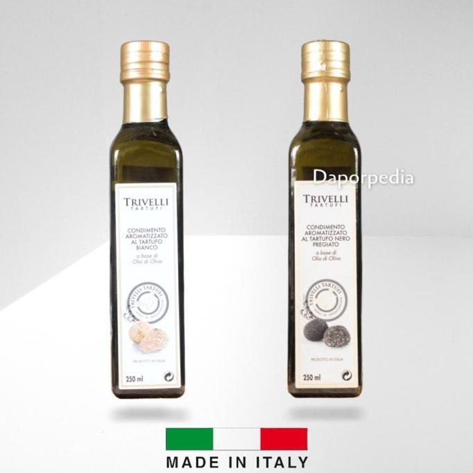 

Italian White / Black Truffle Olive Oil Italy Minyak Truffle Tartufo