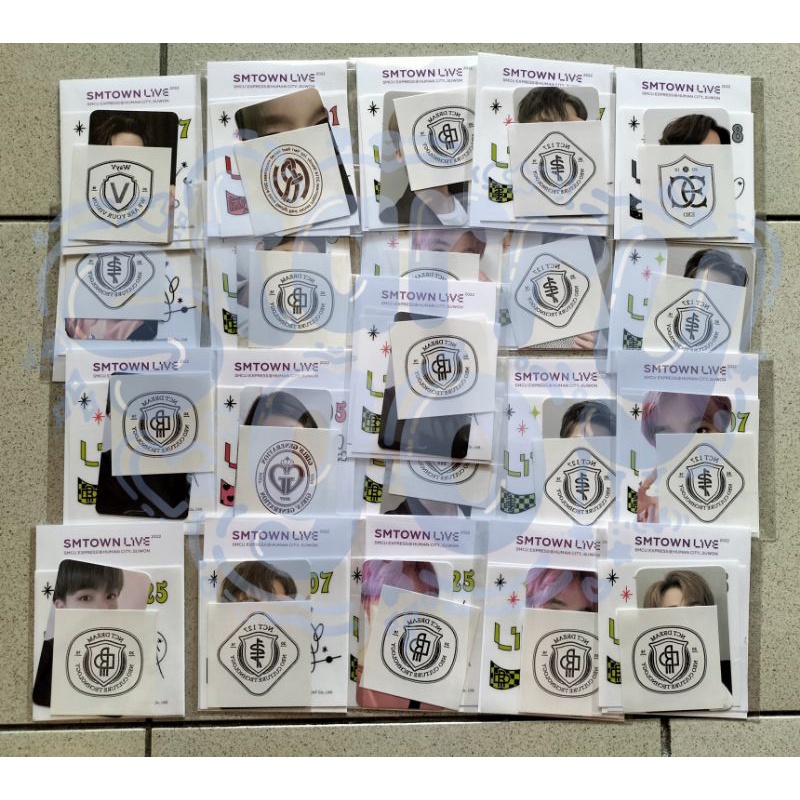 [WANT TO SELL] AR TATTO TICKET SMTOWN LIVE SUWON 2022 JAEHYUN JENO JAEMIN HAECHAN NCT DREAM NCT 127