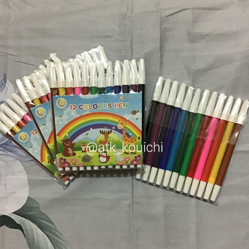 

SET SPIDOL WARNA WARNI 12 WARNA | PEN SPIDOL BERKUALITAS 12 WARNA | SPIDOL WARNA ANAK SEKOLAH ORIGINAL TOP HARGA MURAH