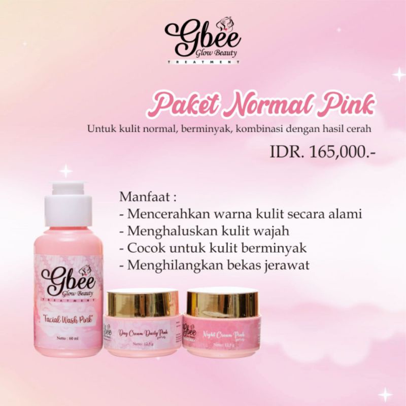 

Paket Normal Gbee Glow Beauty