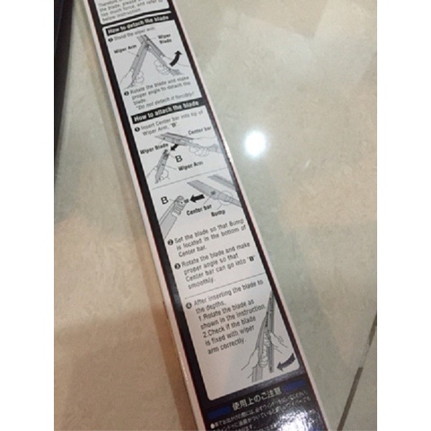 Wiper Belakang Nwb 12 Inch Grb30 Original Nwb Japan -60081 #Original