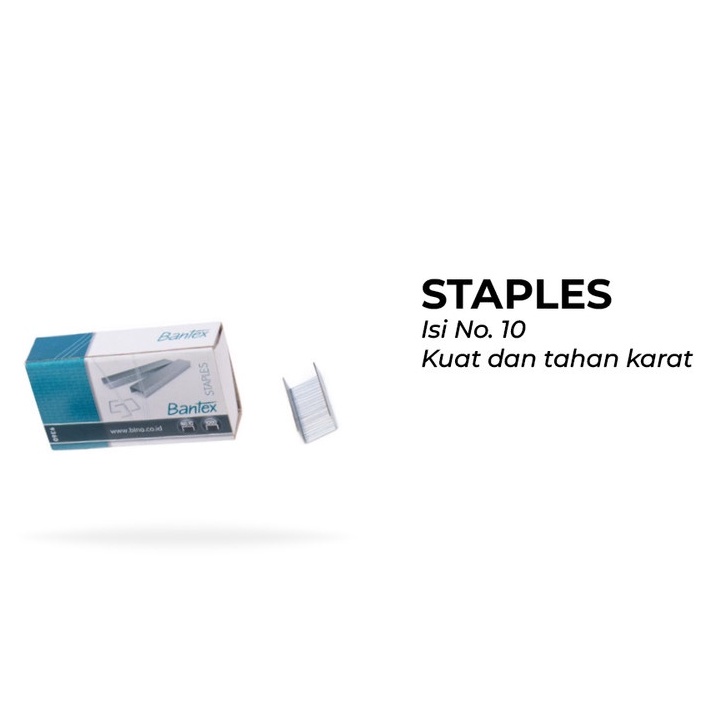 

Bantex Isi Staples Kecil No. 10 / Staples Refill No 10