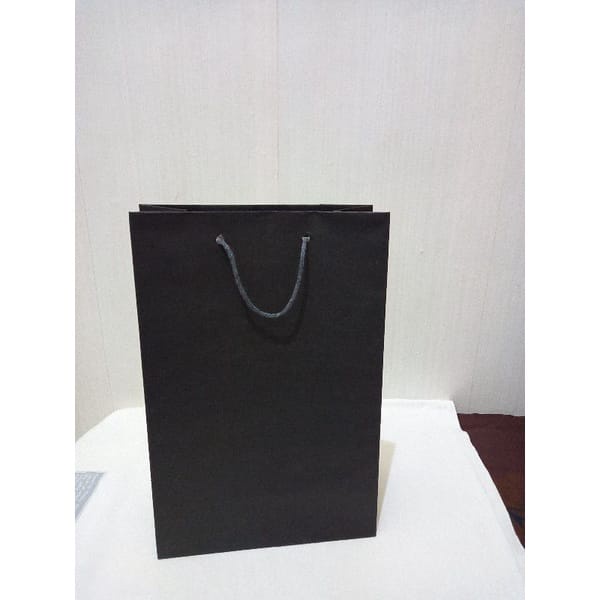 Paper Bag Tas Kertas Coklat Polos Custom Bahan Kraft Tebal