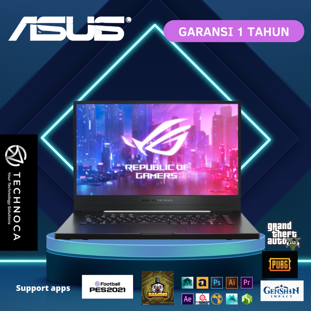 ASUS ZEPHYRUS GA502DU AMD RYZEN 7 3750H 16GB/512GB SSD