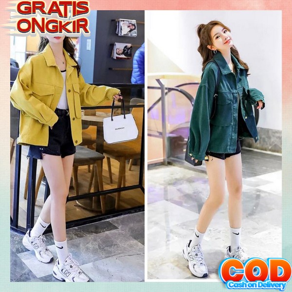 Jaket Jeans Wanita Crop Import Jins Wanita Jacket Jens Kekinian Cewek Terbaru Jket Jen Levis Termura