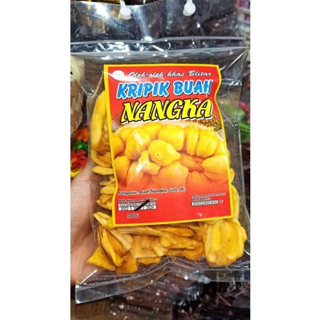 

KERIPIK NANGKA PREMIUM KHAS BLITAR 100GRAM KEMASAN PLASTIK TRANSPARAN ISIAN FULL