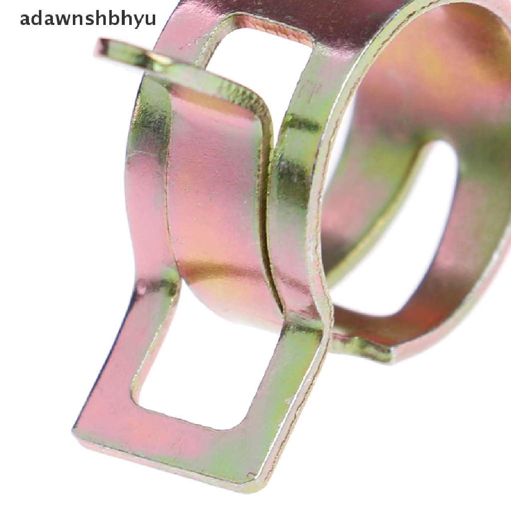 Adawnshbhyu 10pcs 6-15mm spring clip Vakum Bahan Bakar Minyak Selang line air tube band clamp 6ukuran  Id