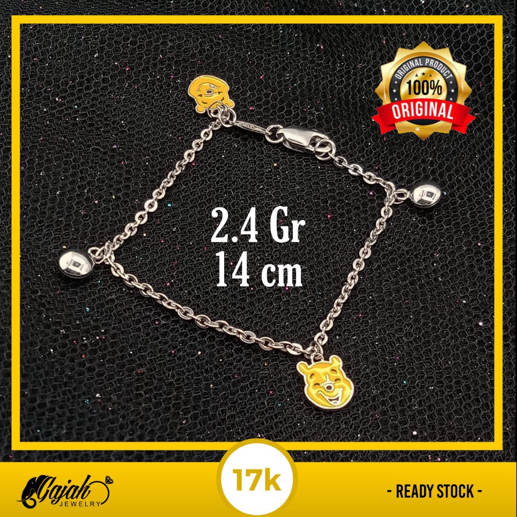 Gelang anak emas 17k - 2.4 gr kadar 750 - 3983