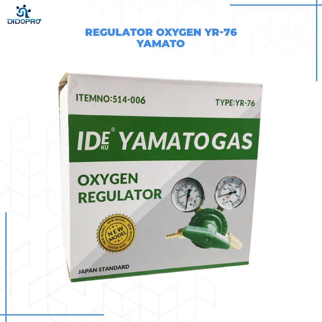 Regulator Las Oksigen Yamato / Regulator Oxygen / Tabung Las Oksigen Medis