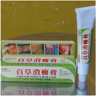 Cream Tinea Bai Cao / Salep kulit panu,kurap,kudis,gatal-gatal,dll