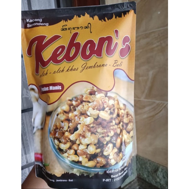 

Kebon's 450gr Pedas Manis - Standing Pouch Besar