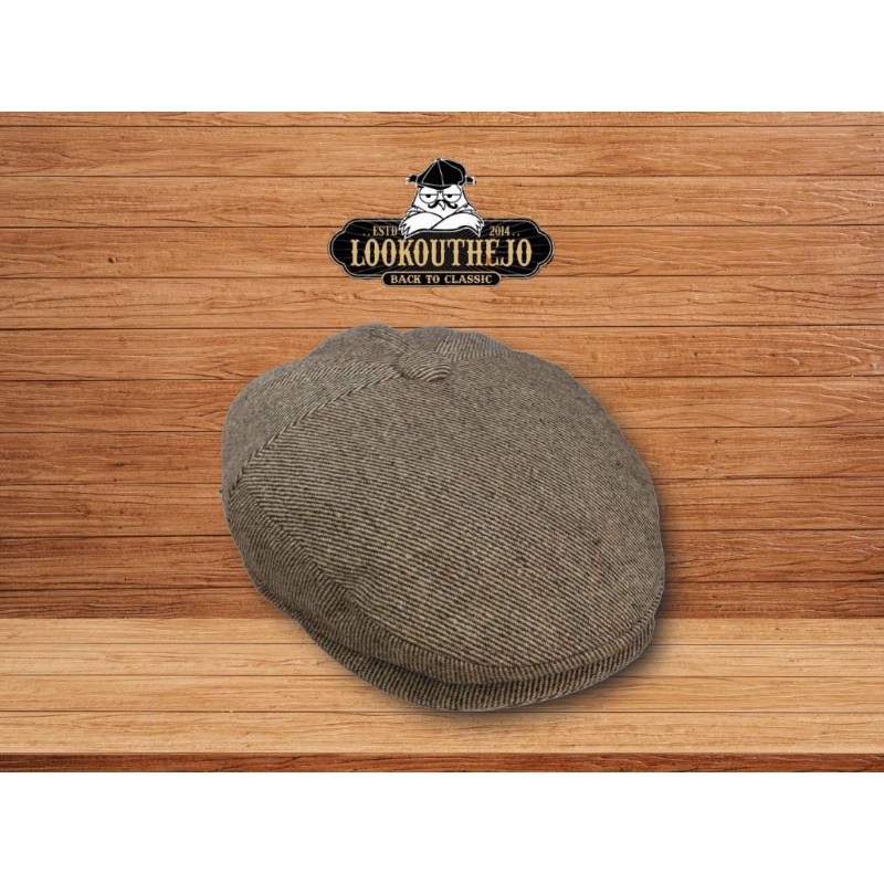 TOPI FLAT CAP CLASSIC LOKAL ORIGINAL LOOKOUTHEJO