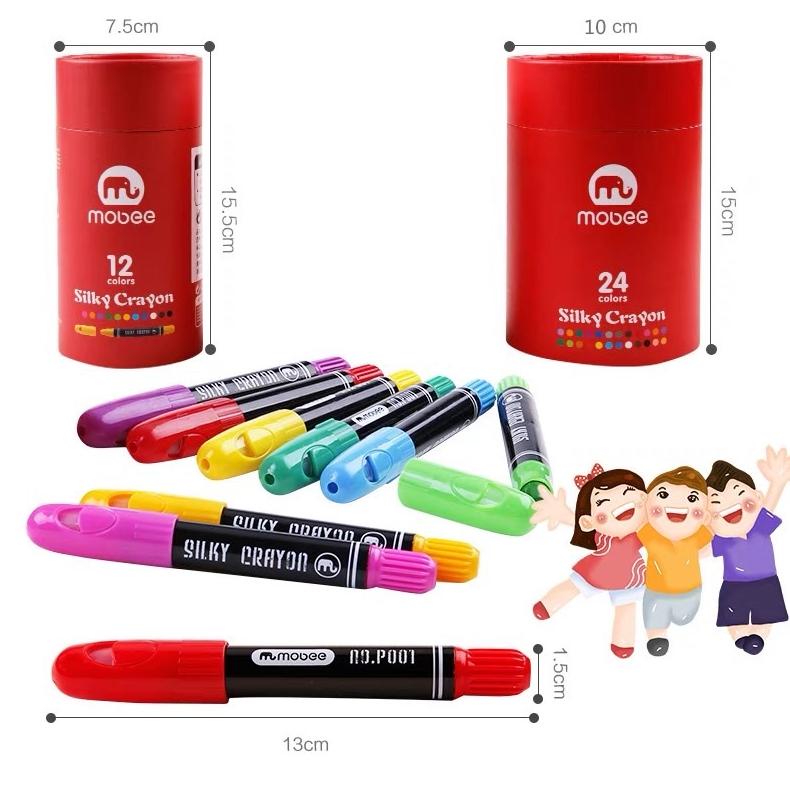 

MOBEE SILKY CRAYON FACE PAINTING CRAYON ERASABLE CRAYON KRAYON ANAK AMAN UNTUK KULIT TERLARISS...,,,,,