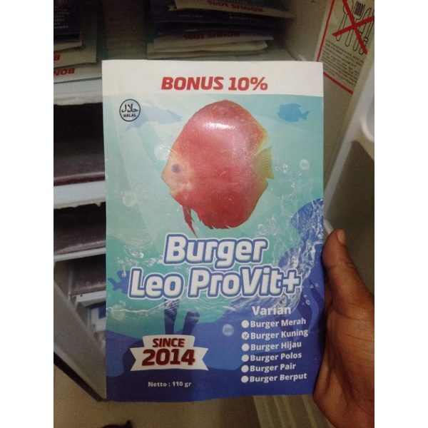 burger discus/burger pair/gonad