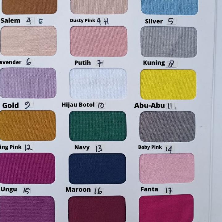 Kain Katun Toyobo FODU 0.5 Meter Import Original Quality l Toyobo Fodu asli Thompson 100%