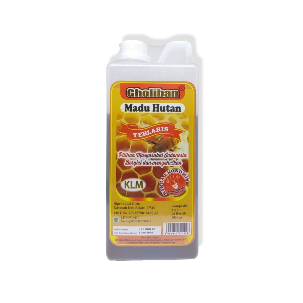 

MADU GHOLIBAN MADU HUTAN ASLI ORIGINAL KEMASAN 1kg