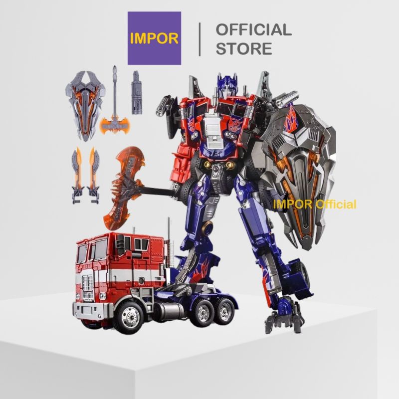 IMPOR Transformers Optimus Prime Weijiang M01 Action Figure Mainan