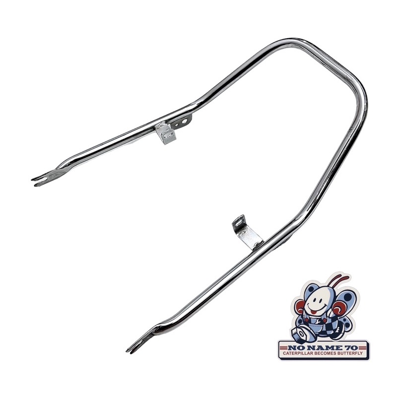 behel begel pegangan jok tarikan belakang honda gl100 gl 100 tahun tua chrome