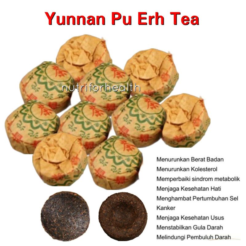 (1 pcs) Teh Puer | Pu Er Tea | Pu Erh Yunnan WANGI HARUM