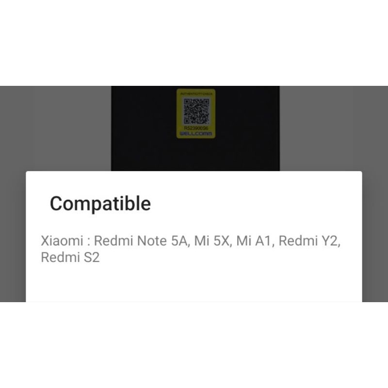 Baterai Double IC Xiaomi Redmi Note 5A /BN31 Wellcomm Original